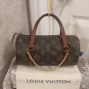 Louis Vuitton Monogram Papillon 19 Hand Bag